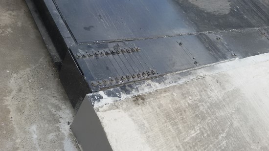 정밀축중기의 구조와 계량 · 계근대 진입램프(Ramp)와 스테이로드, 계량판 -1