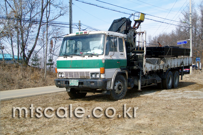 웰딩데크와 로드셀 · 웰딩데크(3x5M-2판) 상차