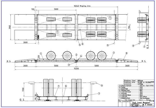 무정차 트럭스케일 설치 사례 3 · Hipass Truck Scale